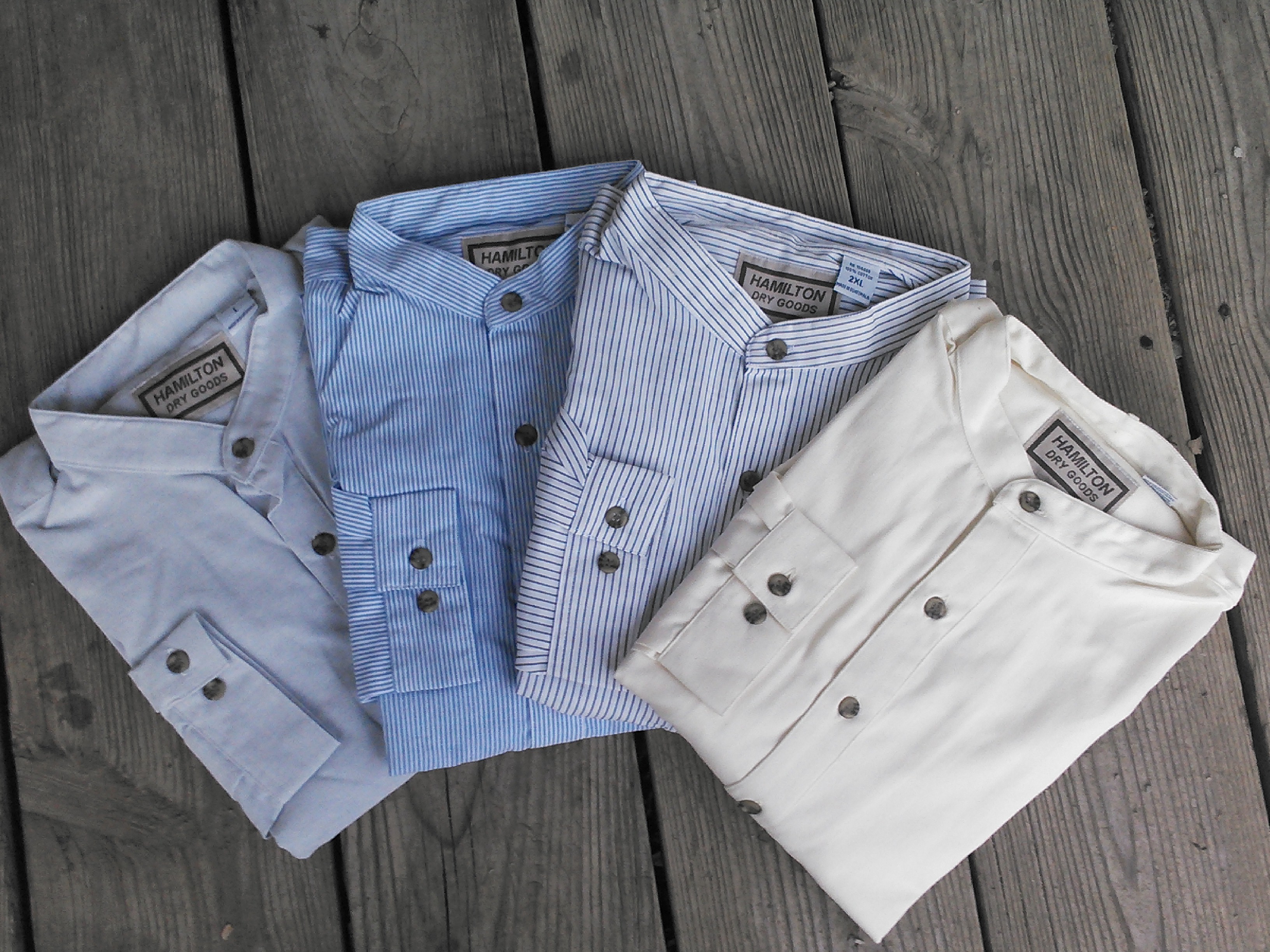 Button Placket Cotton Shirt | Hamilton Dry Goods